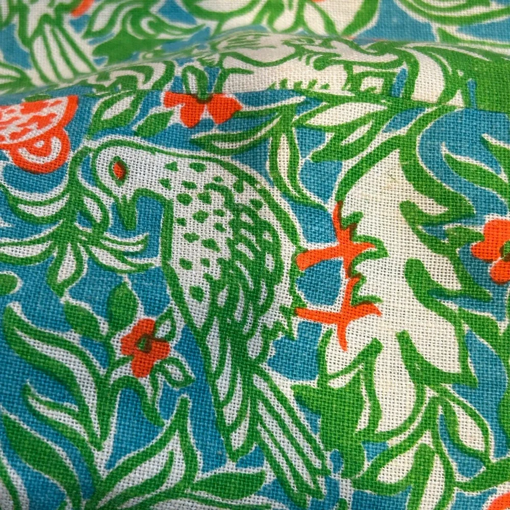 Vintage Lilly Pulitzer Mens Stuff Jungle Print Blazer Jacket Rabbit Tiger Sz 44 - Picture 10 of 15